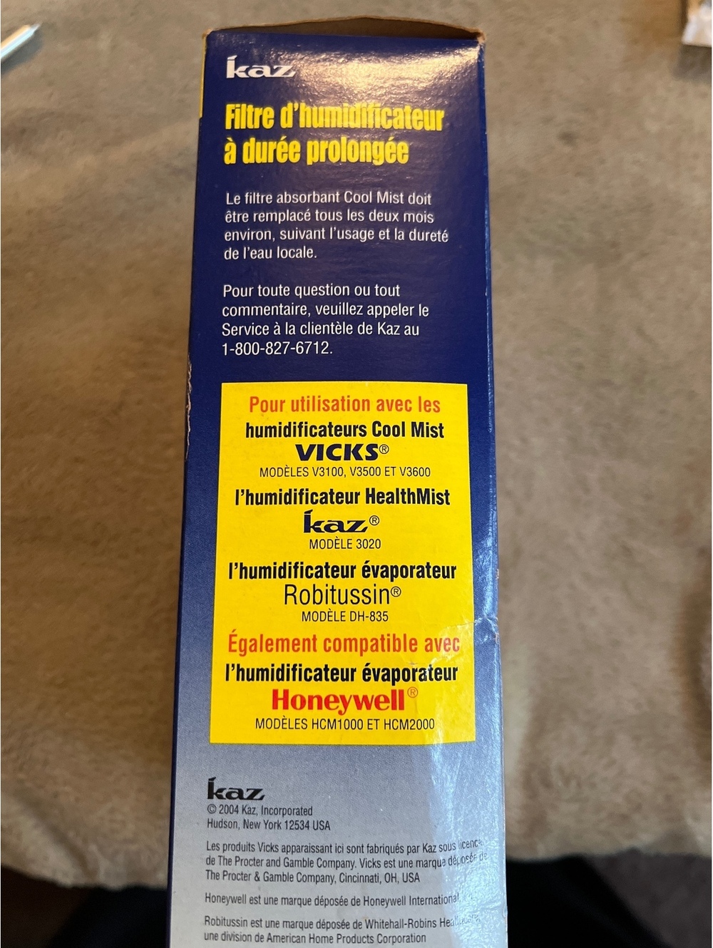 Kaz WF2 Extended Life Humidifier Filter Replacement - Picture 4 of 7